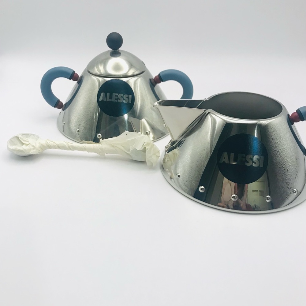 ALESSI CREAM & SUGAR. - Picture 2 of 11